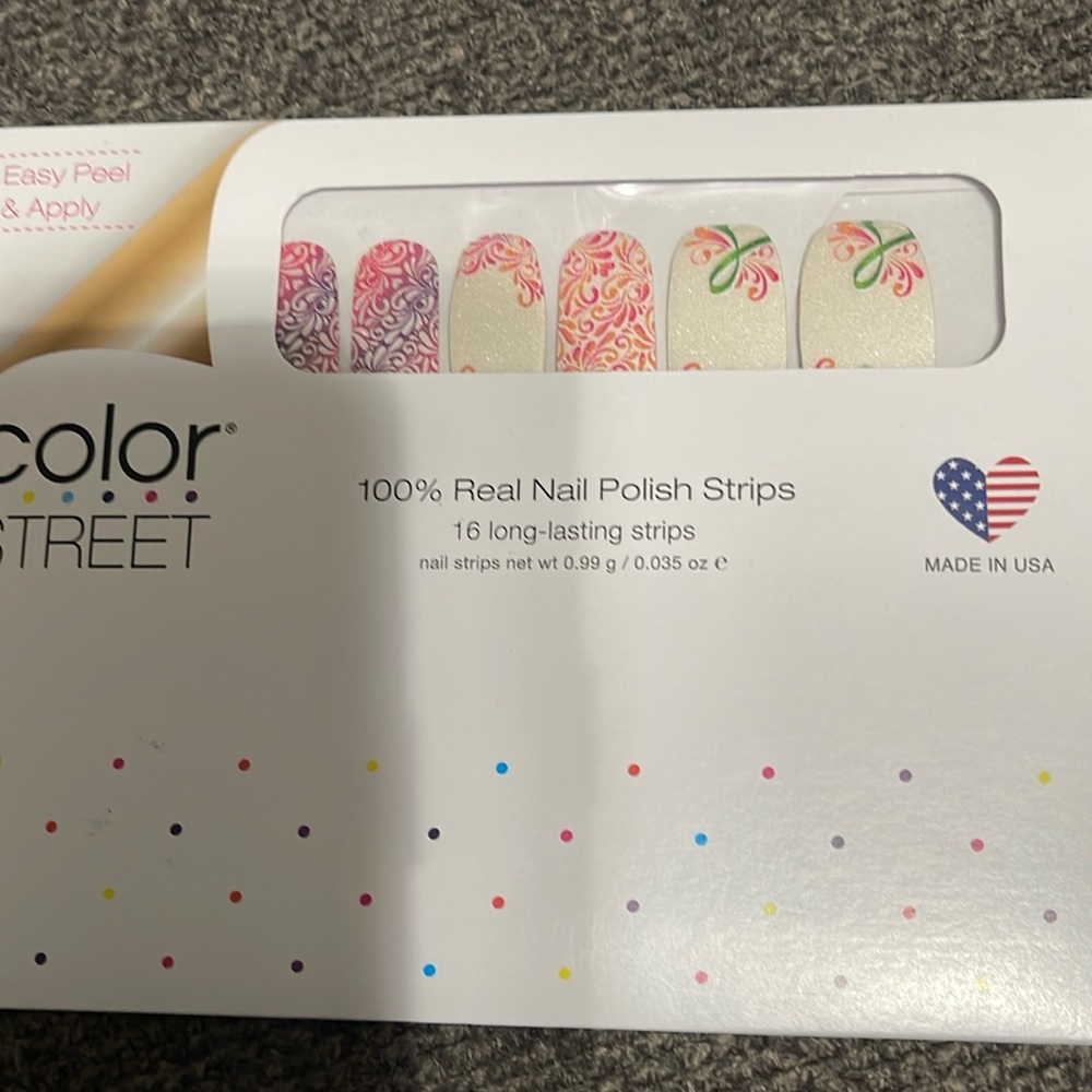 Color street nails listen and love awareness
